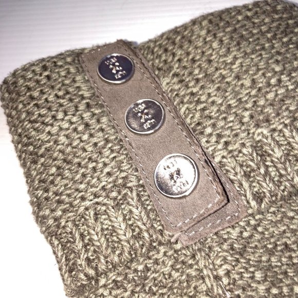 UGG Cardy Knit Boots Womens 1094949 Sz 8 Gray - Picture 3 of 13
